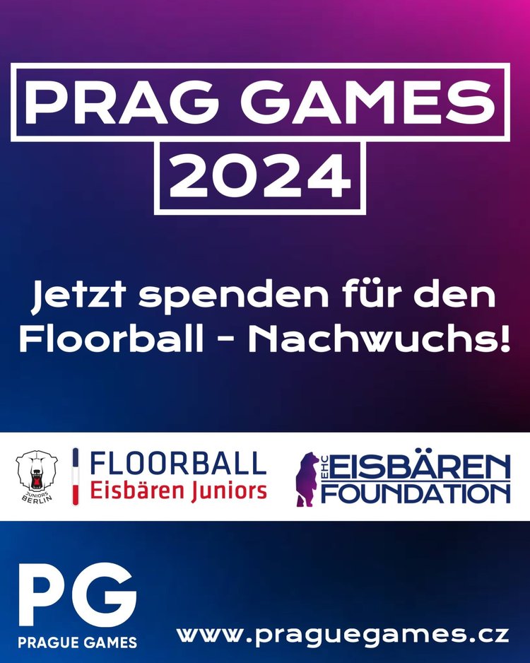 Eisbären Juniors – Floorball und die Eisbären Foundation, rufen auf!